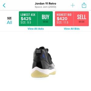 Jordan 11 Retro Space Jam